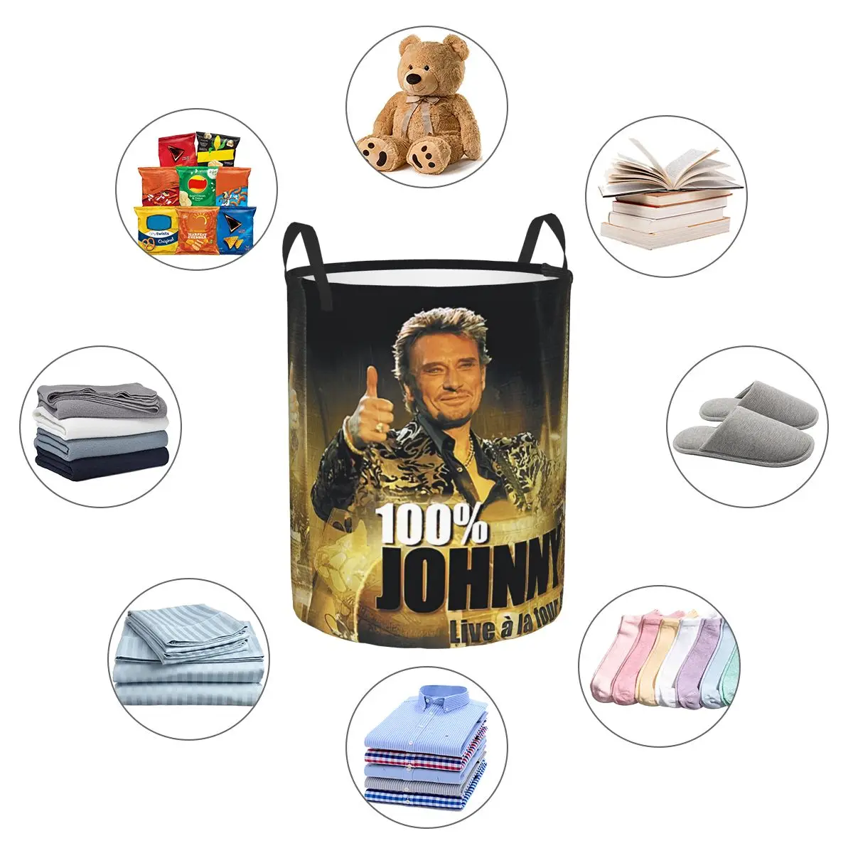 Складная корзина для белья детей