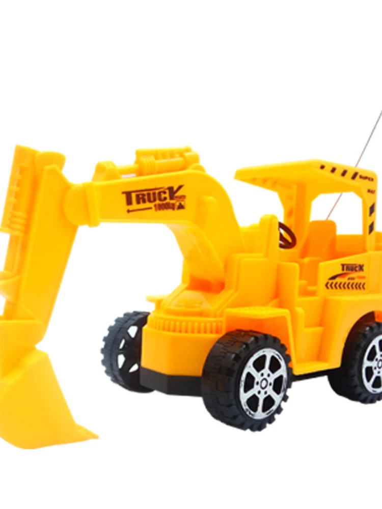 

Two-Way Remote Control Excavator Engineering Car Toys Electric Remote Control Excavator Forward and Backward Children's Toys