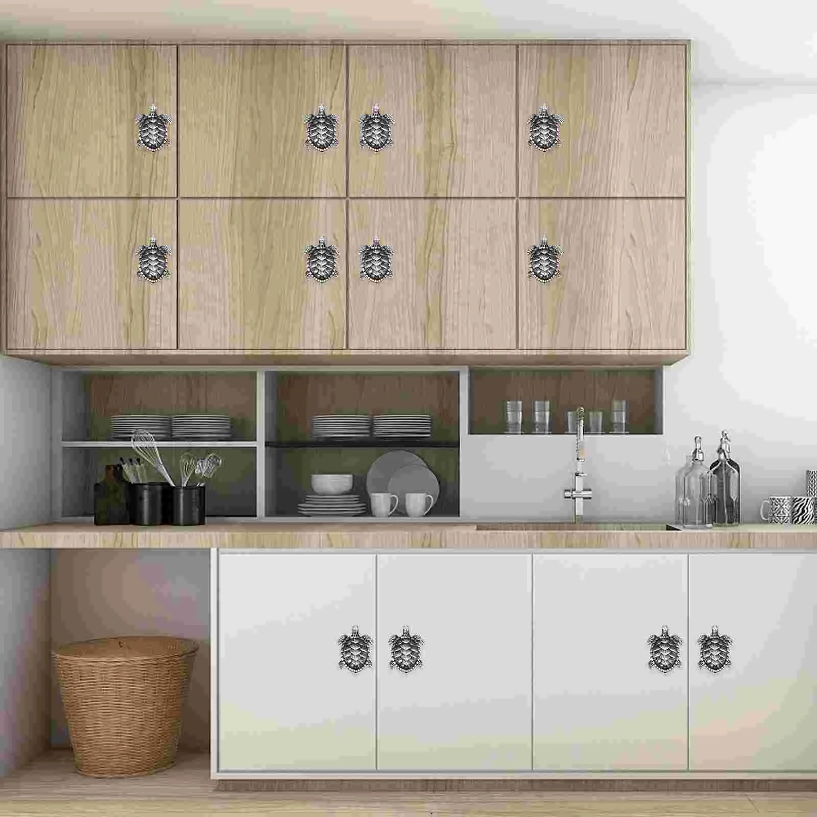 

Knobs Drawercabinet Knobdoor Turtle Metal Handle Cupboard Animal Decorative Sea Alloy Furniture Handles Retro Wardrobe