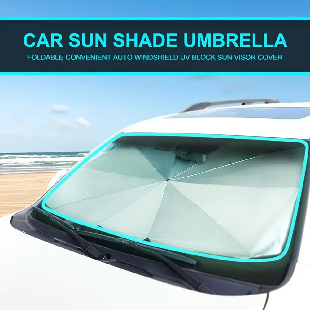 

Automobile Sunshade Cover Car Sun Shade Umbrella Foldable Car Front Windscreen Cover Sun Protection Car Accessorie