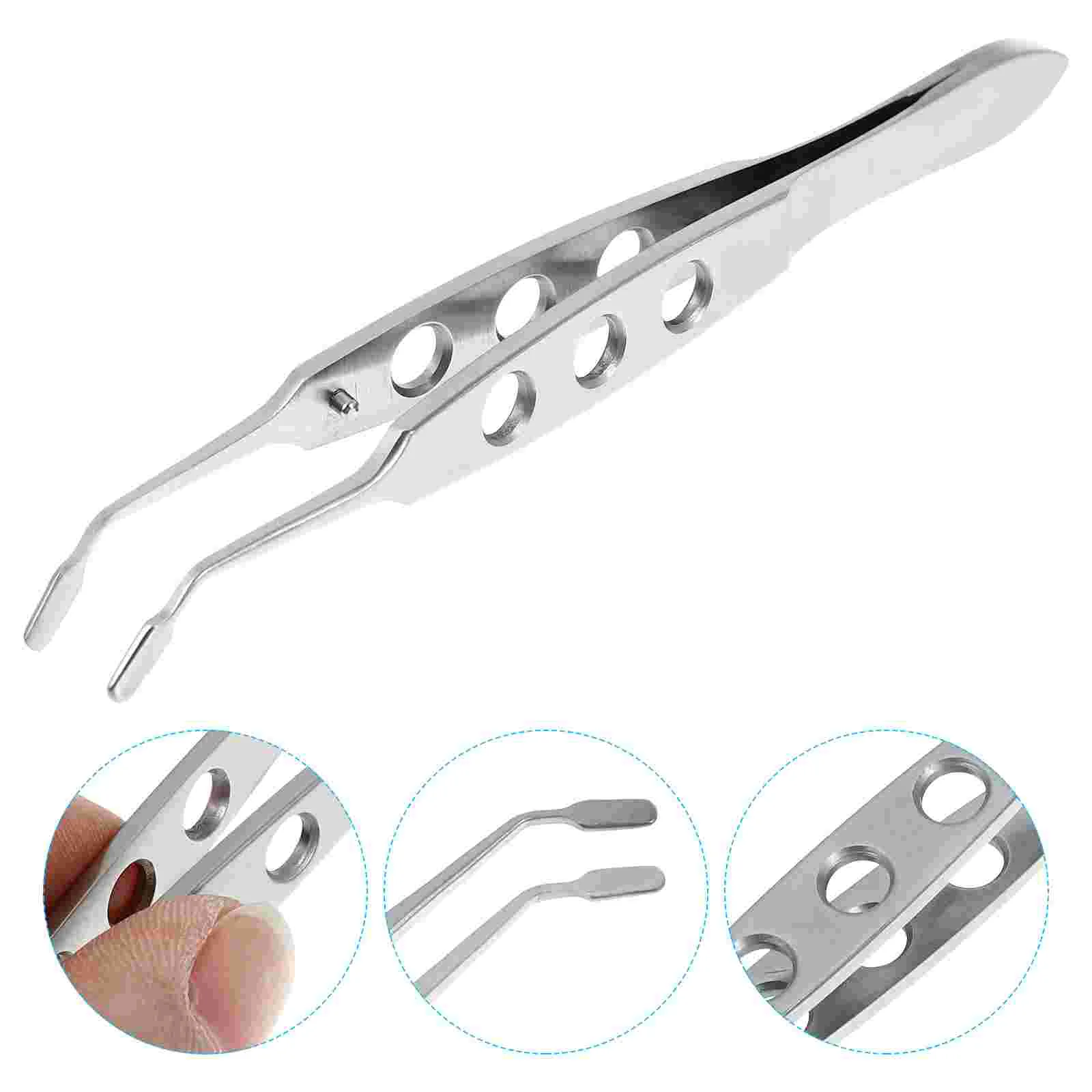 

Forceps Expressor Eyelid Tweezers Meibomian Gland Steel Stainless Compressor Tip Arita Tauber Tarsal Fatroller Surgery Tool