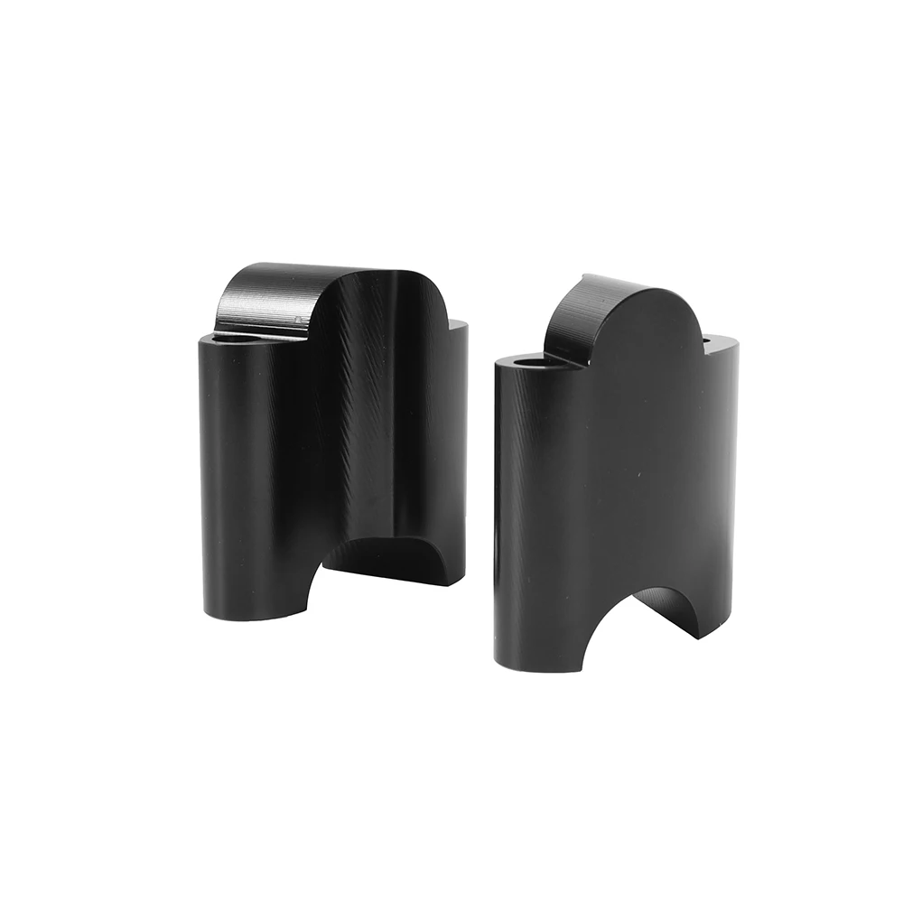 Черный Алюминиевый Подъемный Руль 2 Дюйма С Точностью ЧПУ Для Harley Sportster XL1200 XL48 2010-Up