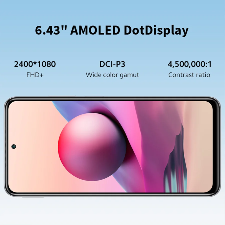 Смартфон Xiaomi Redmi Note 10 S 64 + 128 ГБ AMOLED дисплей 6 43 дюйма 33 Вт | Мобильные телефоны и