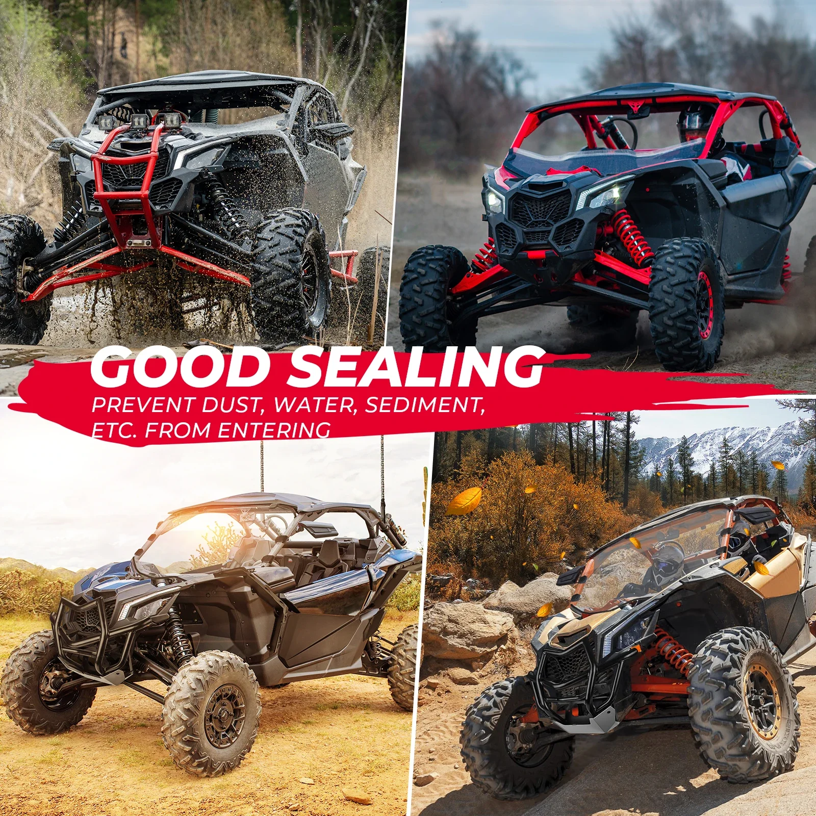 UTV 6 5 дюймовый передний приборный динамик с креплением для Can-am Maverick X3 Max R RR 4x4 1x XDS XRC