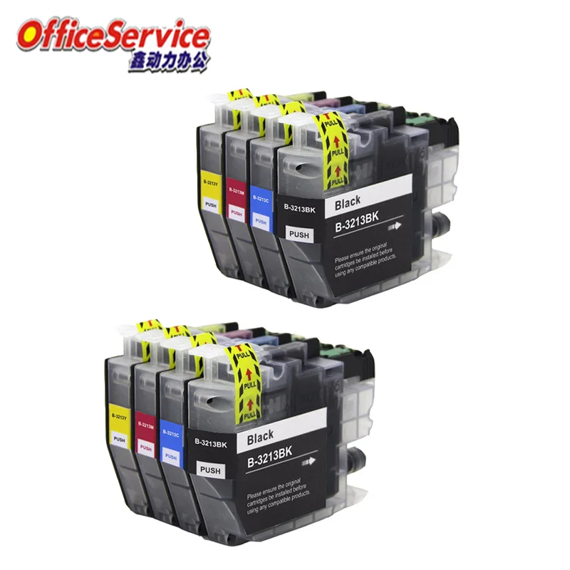 

LC3213 LC3211 Ink Cartridge Compatible For Brother DCP-J572DW DCP-J772DW DCP-J774DW MFC-J491DW J497DW J890DW MFC-J895DW printer