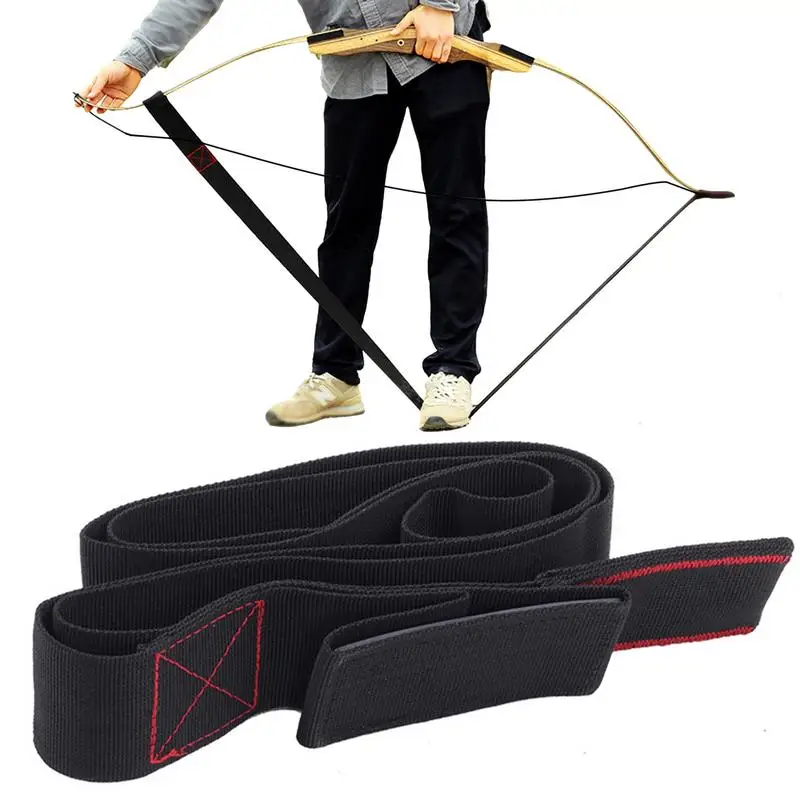 

Bow Stringer Longbow Stringer Tool Black Recurve Bow Stringer Tool Longbow Recurve Bow Accessories For Trainers