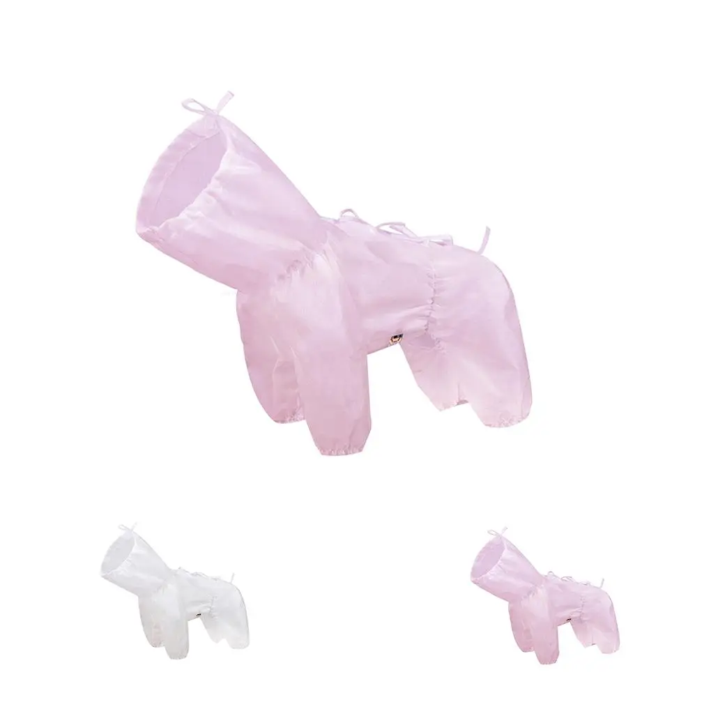 

Pet Dogs Dustproof Clothes Antibacterial Safety Protective Clothing For Small Large Dog Light Puppy Fur Protective Coat Walk