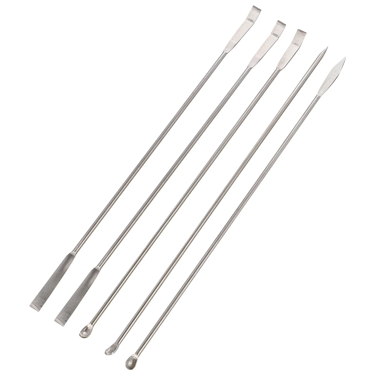 

5 Pcs Laboratory Supplies Steel