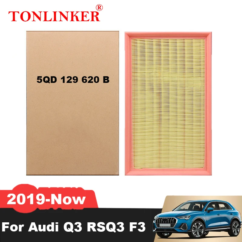 

TONLINKER Air Filter 5QD129620B For Audi Q3 F3 Q3Sportback 2019 2020 2021 2022-Now 2.0 35TDI 40TFSI 40TDI 45TFSI Car Accessories