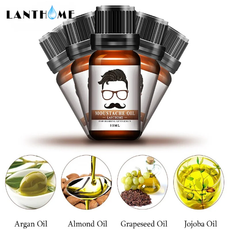 

3 Pcs/Lot Beard Oil Men for Dashing Gentlemen Moustache Tool for Beard Growth Unique Products Regrowth Liquid Natural Essence