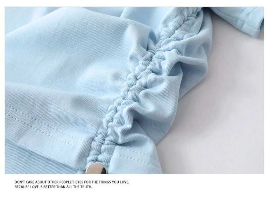 Кроп-топы с мультяшным принтом женские футболки Hotsweet тонкие Американские