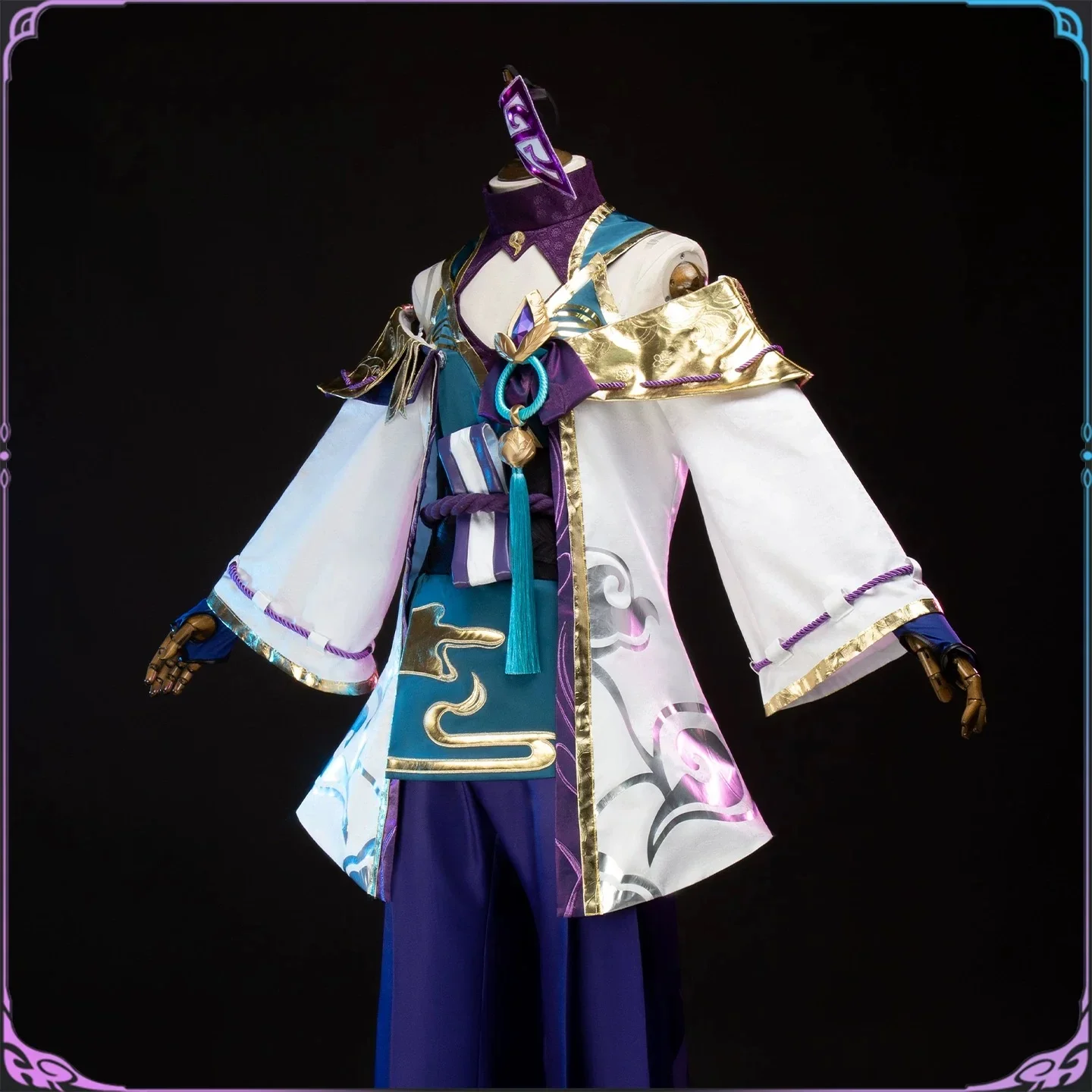 Фото Костюм для косплея COFUN LOL Hwei The Visionary, униформа для косплея по аниме, для вечеринок, на Хэллоуин, для ролевых игр №3
