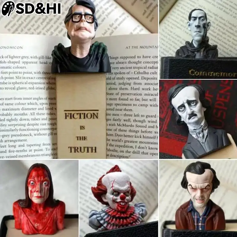 

Horror Bookmark Classic Horror Movie Merchandise For Men And Women Office Supplies Celebrity Bookmarks For Fans Of Horror Novels