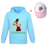 2022 new disney encanto tops long sleeves hats children boys girls printed cartoon fashion sweatshirts spring autumn 2 16y