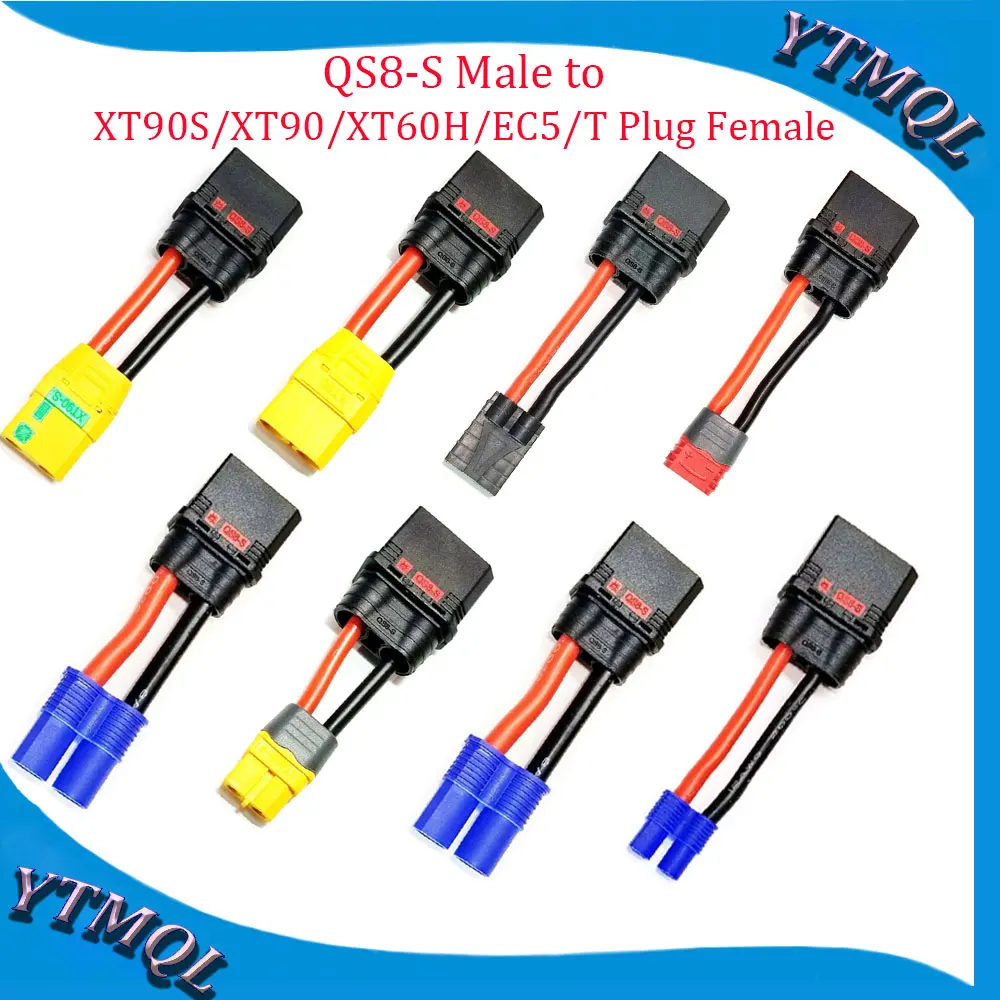 1 шт., Женский Соединитель с кабелем 10/12AWG 50 мм 1 шт., Женский Соединитель с кабелем 10/12AWG 50 мм