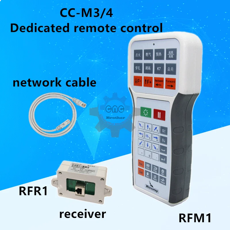 Newly Upgraded THC Plasma CC-M3/4 Control System Wireless Remote Control RFM1RFS1 Flame Plasma CNC Cutting Machine CC-S3/4