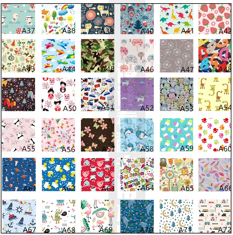 

OEM заказ на 23 метра (1 метр на каждый принт, всего 23 принта) Полиэстеровая водонепроницаемая ткань