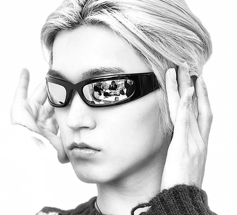 2022 Trendy Millennium Sport Y2K Sunglasses Women Moon Sun Glasses Fashion Future Technology Sense 2000S 90S Aesthetic Eyewear