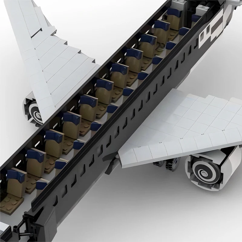 Конструктор MOC US для городского транспорта, пассажирского самолета, 787 (art.: 3920c8b0ea07e) - 3920c8b0ea07e