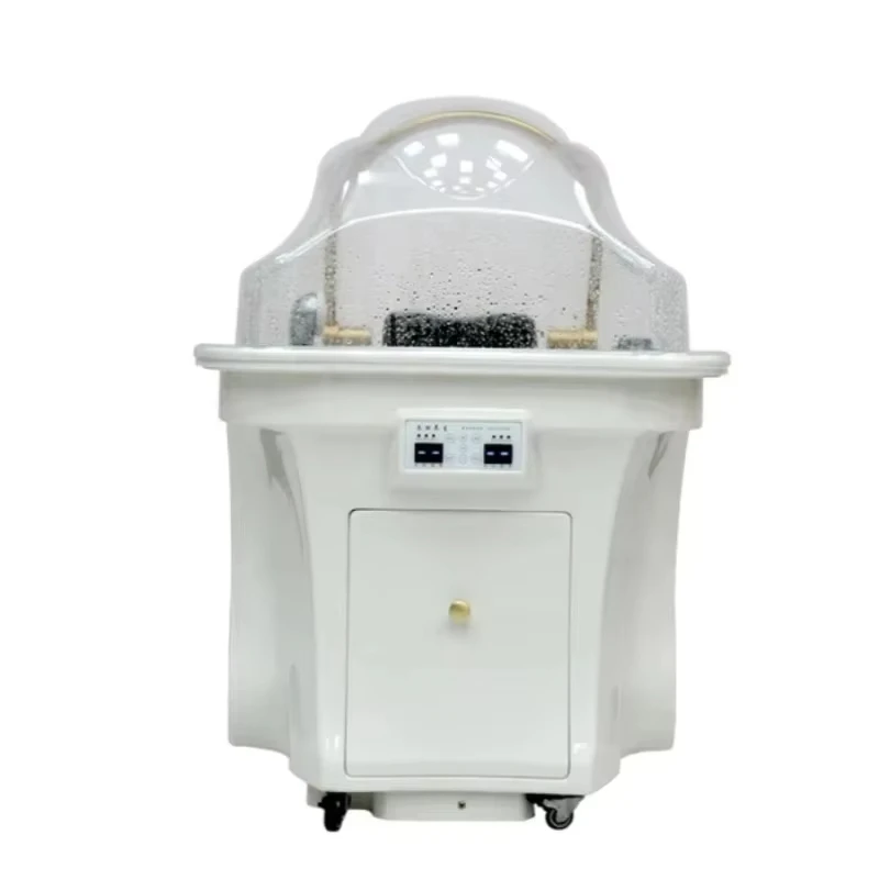 Мобильный минималистичный шампунь Chais парикмахерский с циркуляцией воды стулья