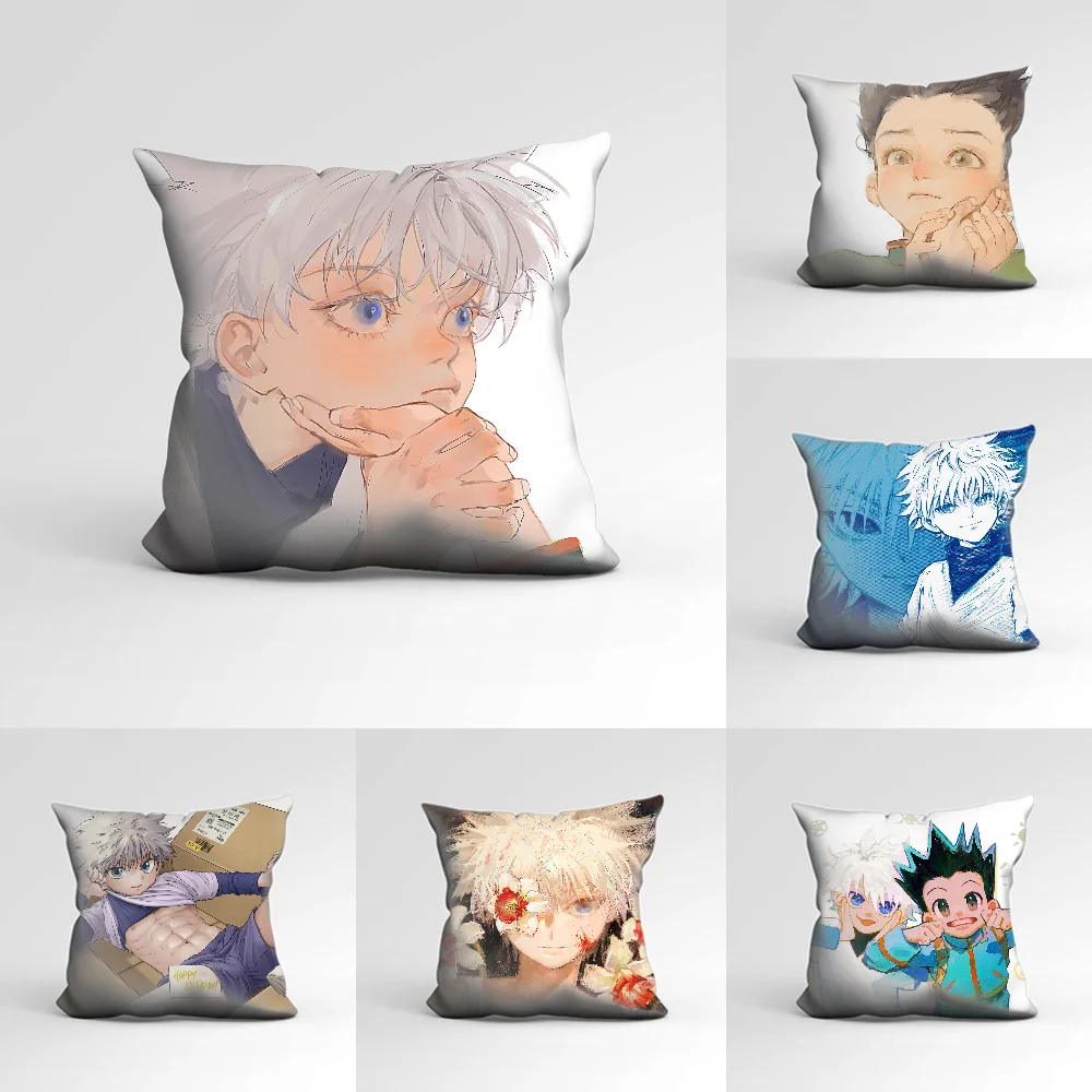 HunterXHunter Killua аниме осенняя наволочка украшение автомобиля декоративные наволочки