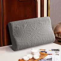 latex pillowcase waterproof jacquard memory pillow cover sleeping pillow protector decorative pillows body pillow case for bed