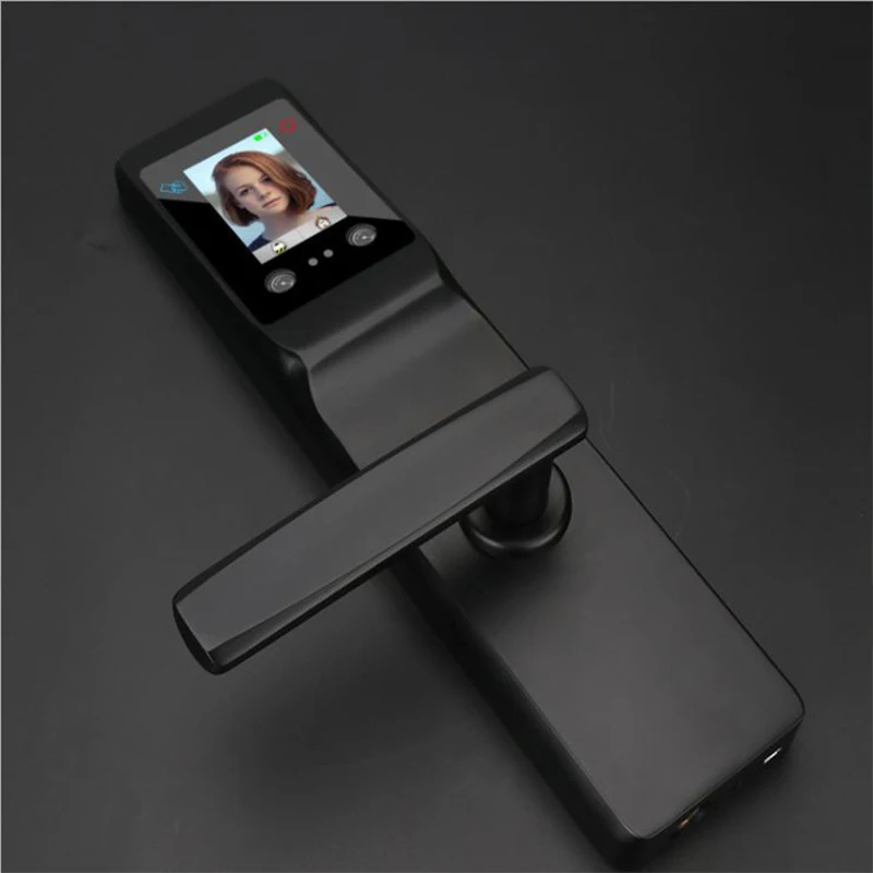 

New face recognition lock fingerprint lock palm print sensor household anti-theft door intelligent lock can be used for dark det