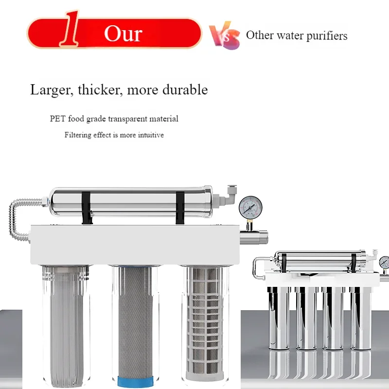 Сверхвысокий уровень бытовых очистителей воды Сверхбыстрая пятиуровневая