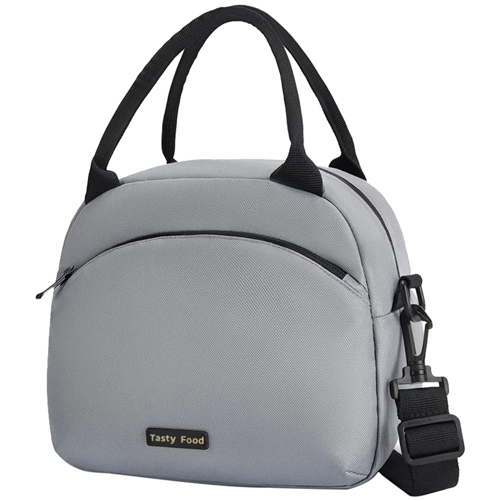 

Portable Lunch Bag Insulated Bento Box for Women Men Reusable Leakproof Lunch Box Adjustable Shoulder Strap Tote Bag