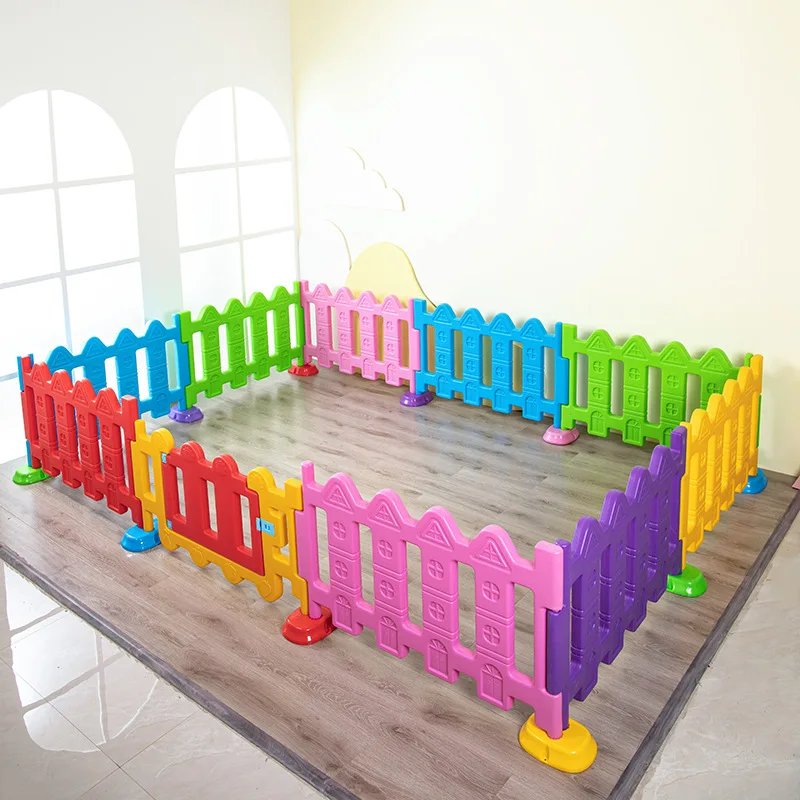 24 Panel Baby Playpens Foldable Indoor Children Playground Babies Safety Barriers Playpen Game Crawling Fence for 0-6 Years Kids