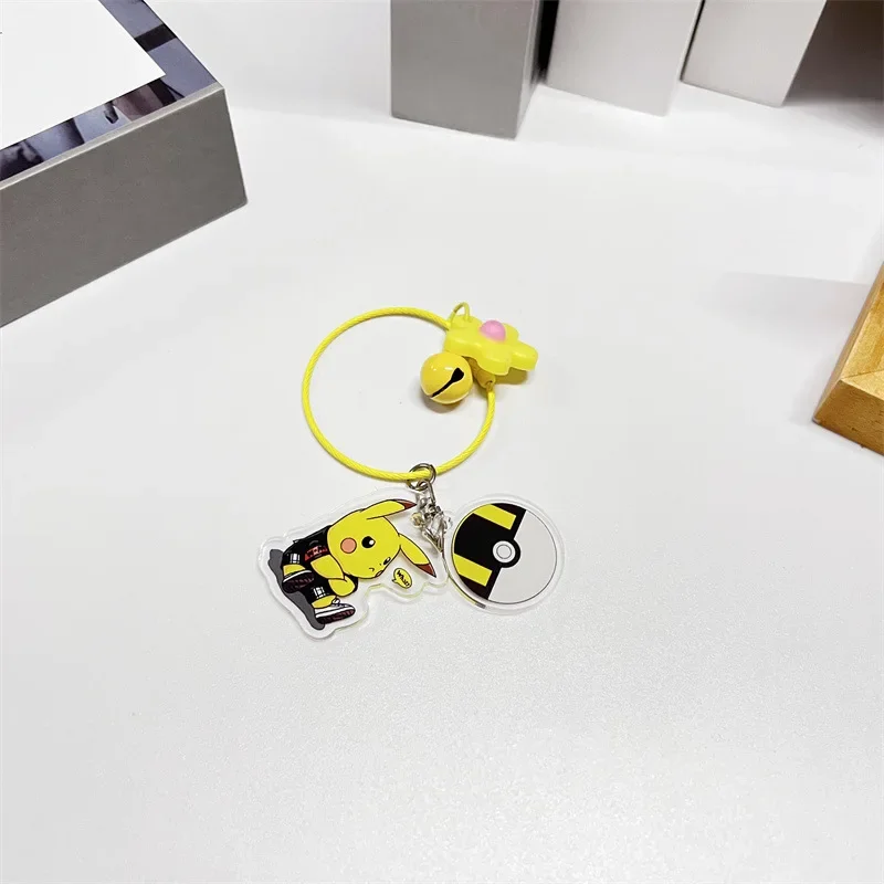 Брелок для ключей Pokemon Pikachu Y2k женщин сумка подвеска ювелирные изделия модный панк
