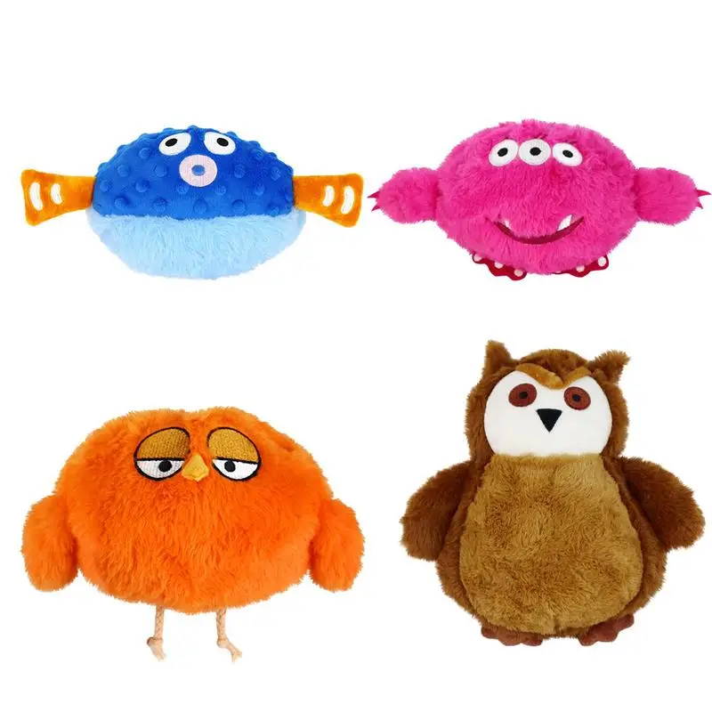 

Dog Plush Toy Electric Pets Stuffed Chewing Shaking Bouncy Balls USB Cats Soft Exercise Bite Toys Indoor Outdoor Playing
