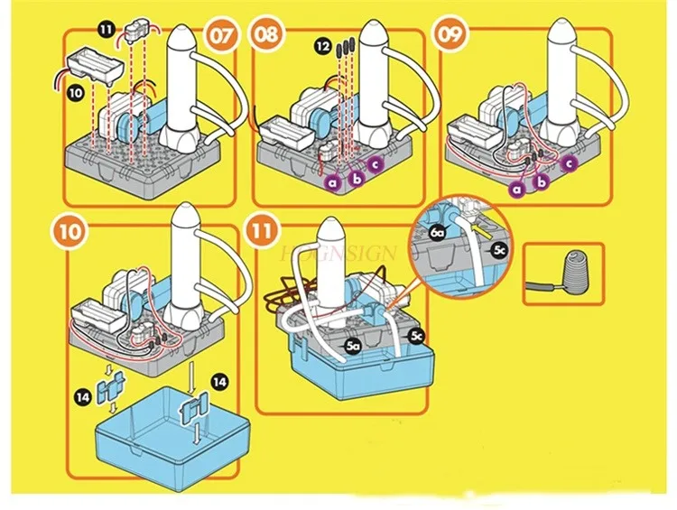 Ceny Fizyka Dla Dzieci Student I Edukacja Eksperyment Zabawka Pompa Tłokowa Cykl Wodny Model Przetwarzania Mała Technologia