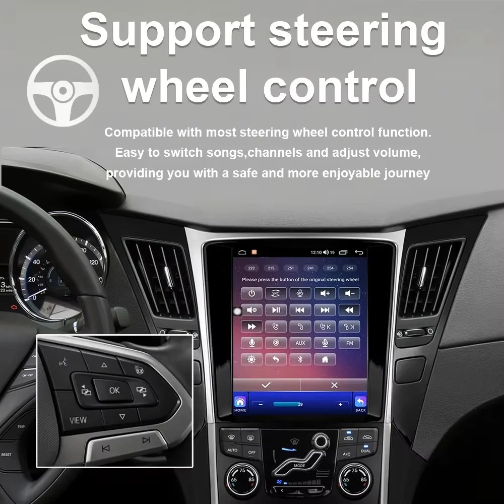Автомагнитола Android 9.7 дюймов для Ford C-MAX Kuga 2 Escape 3 2012-2019, мультимедийный видеоплеер, навигация GPS, Carplay, 4G, DSP (art.: 3920daf84aede) - 3920daf84aede