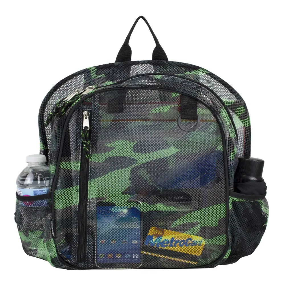 Sport Mesh Backpack, Camo