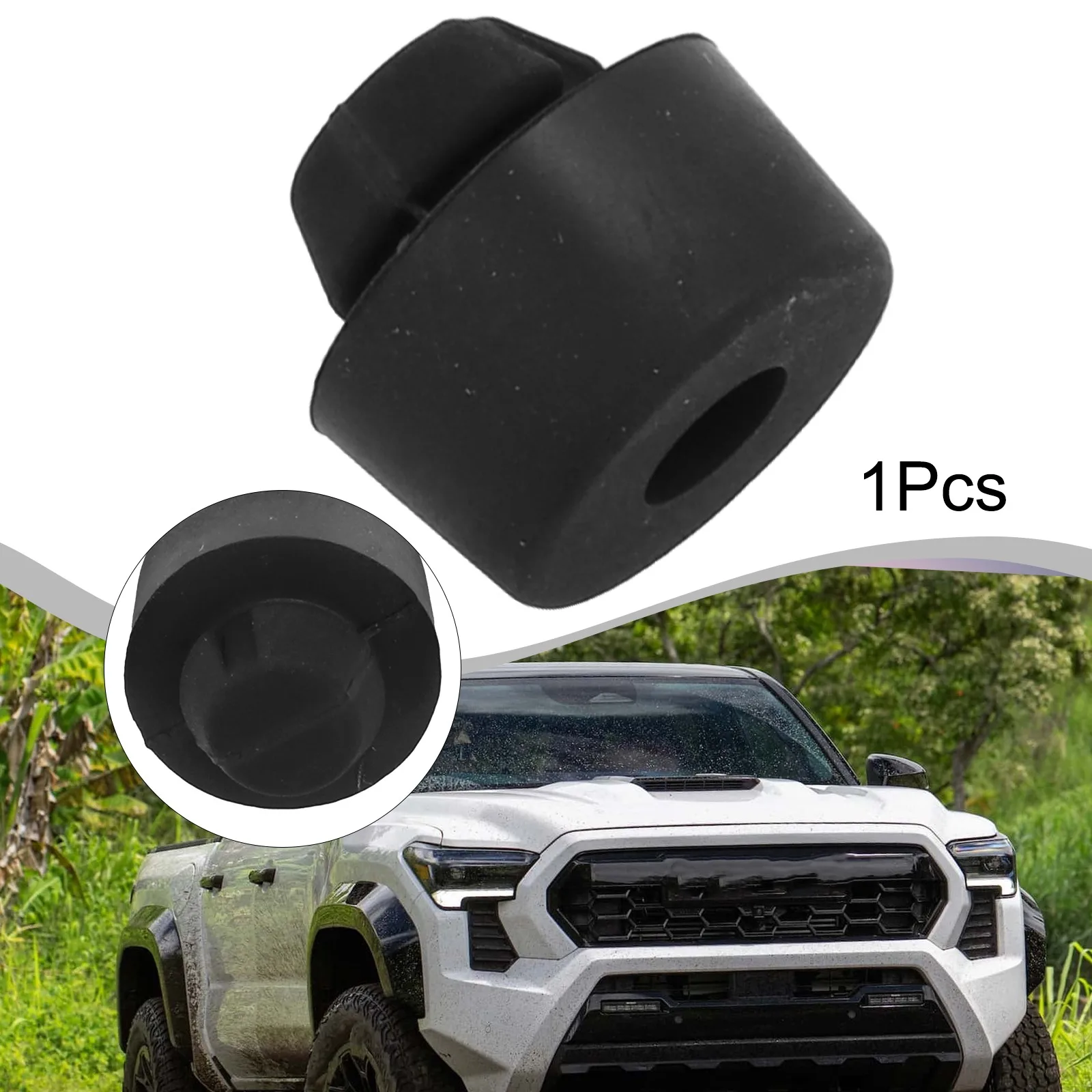 Задний бампер 9054111015 для Toyota TACOMA 05-21 TUNDRA 00-21 резиновые черные автомобильные