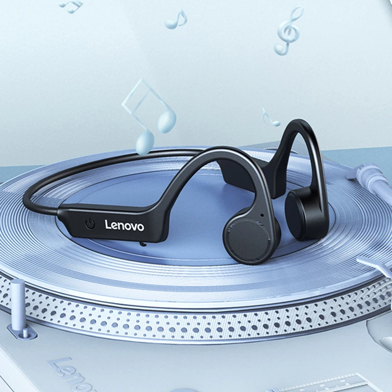 

100% оригинальные наушники Lenovo X4 с костной проводимостью, беспроводные наушники Bluetooth 5,0 для бега, водонепроницаемые наушники с шумоподавлени...