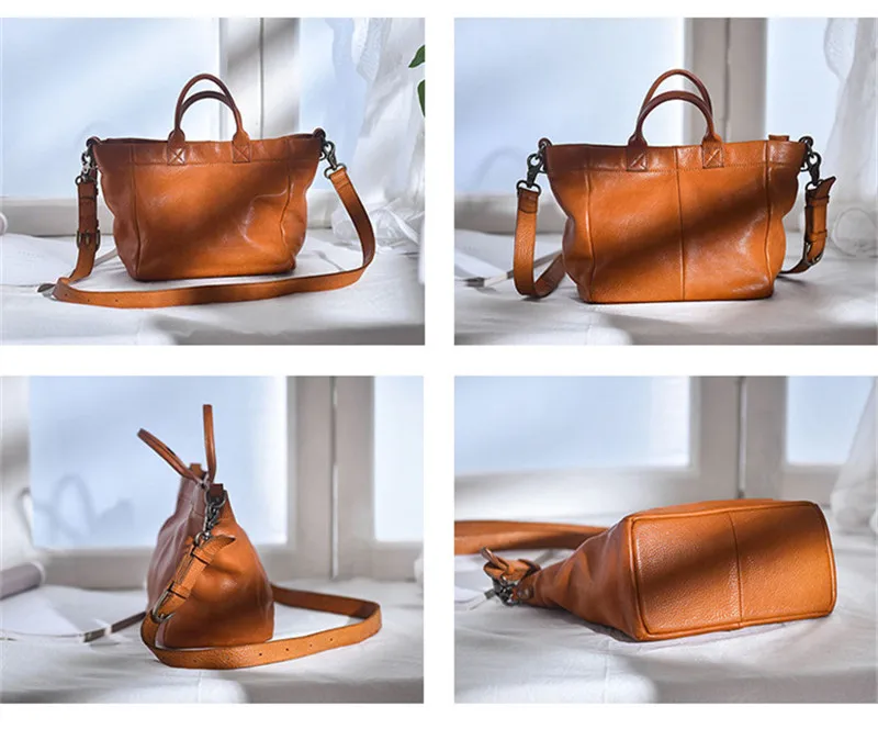 Vintage Fashion Luxury designer top cowhide Ladies Tote Bag Outdoor Leisure Organizer Girls Weekend Party Shoulder Messenger Bag