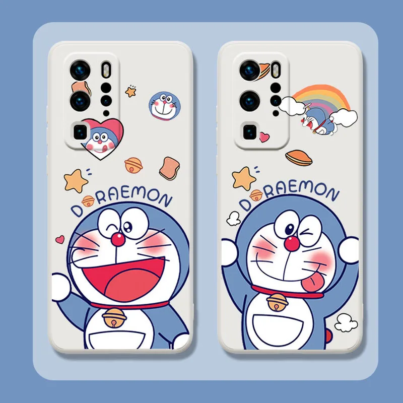 

Cartoon Doraemon Soft Case for Realme GT Neo 2 3 5 7 7i 8 8i 9 Pro Plus C11 C15 C2 C20 C21 C21Y C31 C35 Liquid Silicone Cover