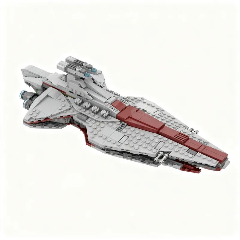 653 детали MOC Star Battle Midi Venator Class: Альтернативная модель конструктора, игрушки-блоки, идея для рождественских подарков, креативные подарки для детей (art.: 3920dc6a09ec3) - 3920dc6a09ec3