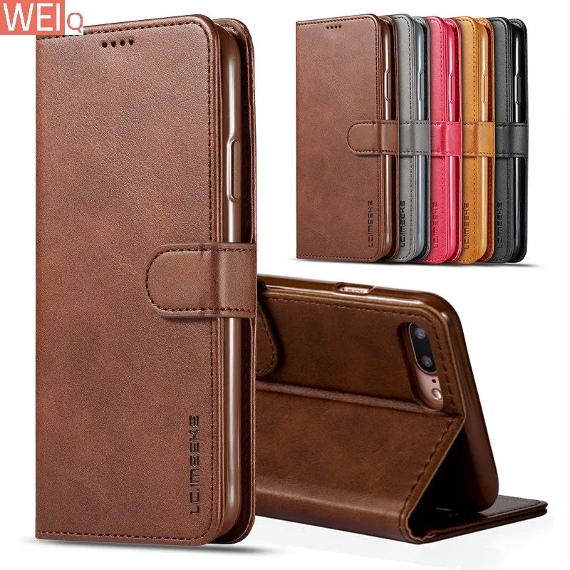

For iPhone 7 Case Flip Magnetic Phone Case On iPhone 7 Plus 7Plus Case Leather Vintage Wallet Cover For i Phone 7 Apple Case Bag