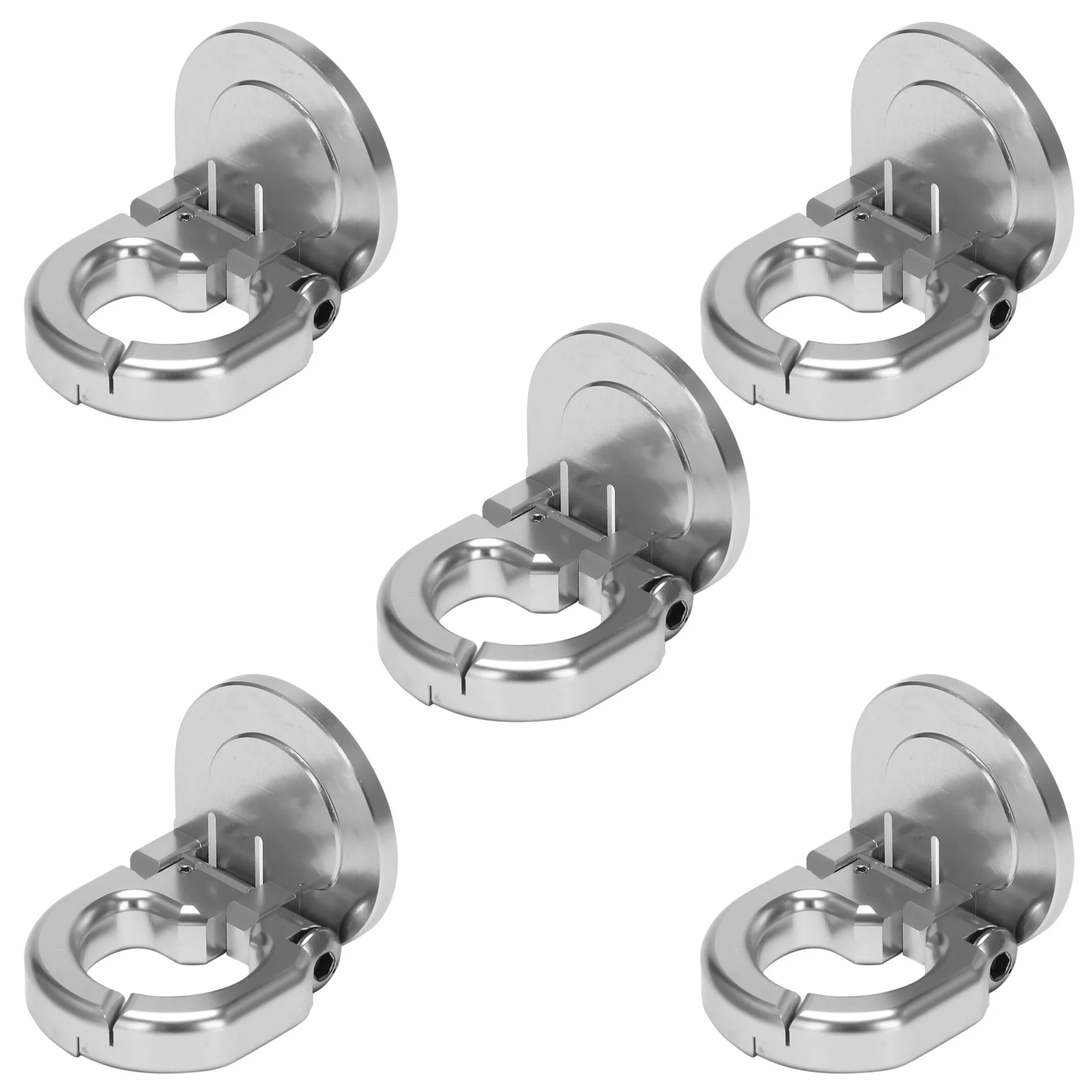 

5X Motorcycle Front Toolbox Hook Helmet Hook Motorcycle Hook for Piaggio Vespa GTS 300 300/Ie GTS300 2019 Silver