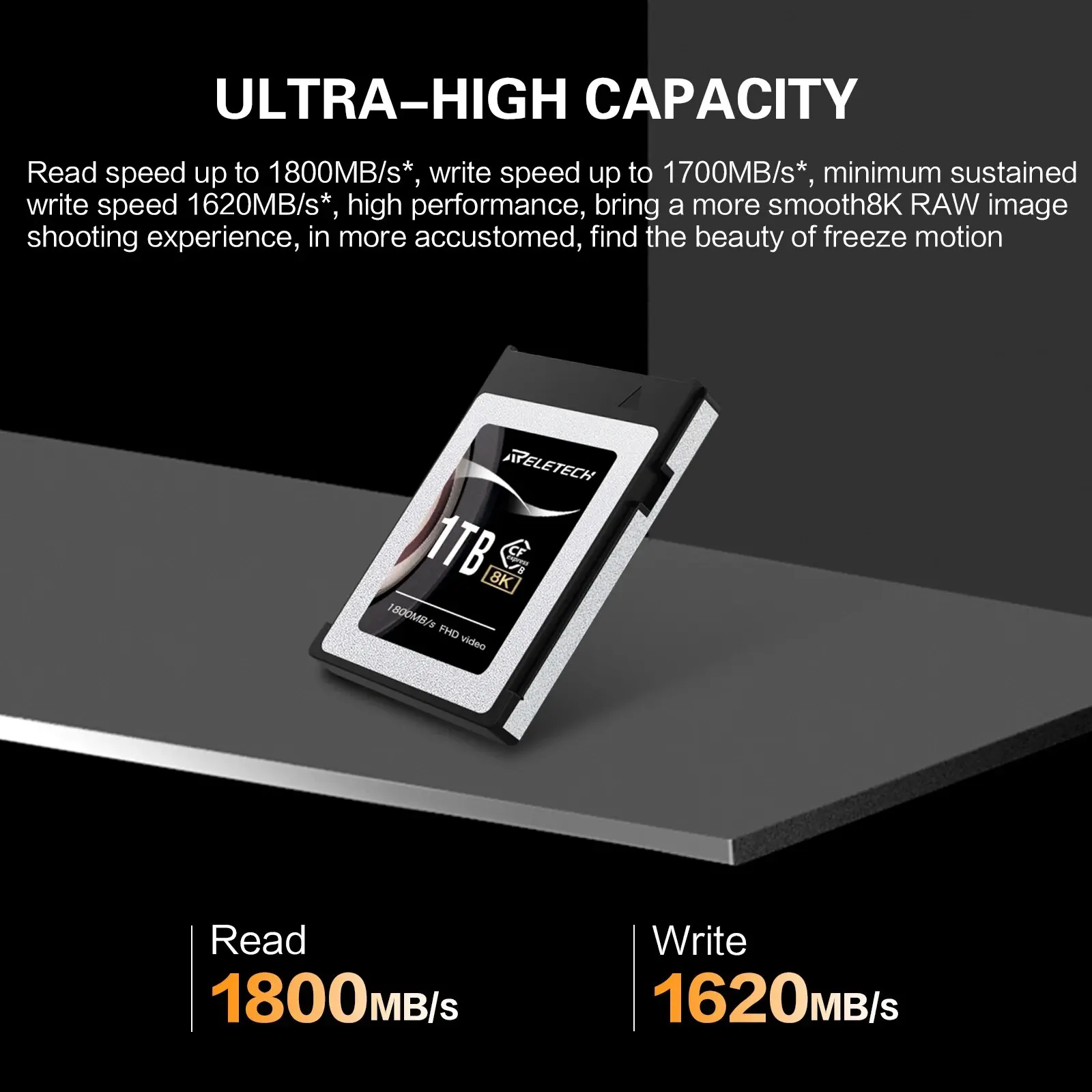 Карта Памяти Reletech CFexpress Type B 512 ГБ 1 ТБ 2 Высокоскоростное Чтение И Запись Для