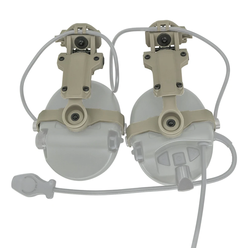 Airsoft Headset Helmet Bracket Kit ARC Helmet Rail Adapter for MSA SORDIN/TAC-SKY SORDIN/Z.TAC SORDIN Shooting Tactical Headphon