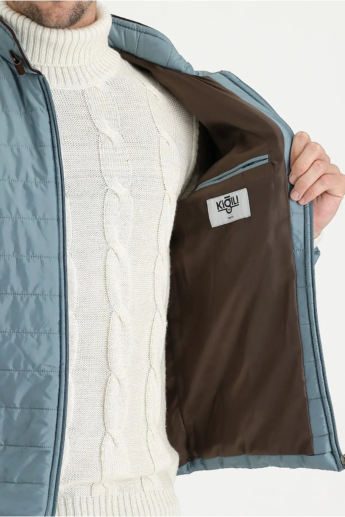 Super Slim Fit Quilted Sport Jacket
