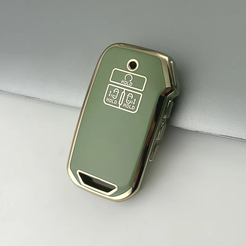 

7-кнопочный брелок для ключей, чехол-брелок для Kia Carnival четвертого поколения Kia K5 Sportage R Stinger Sorento Cerato, удаленный ключ Cas