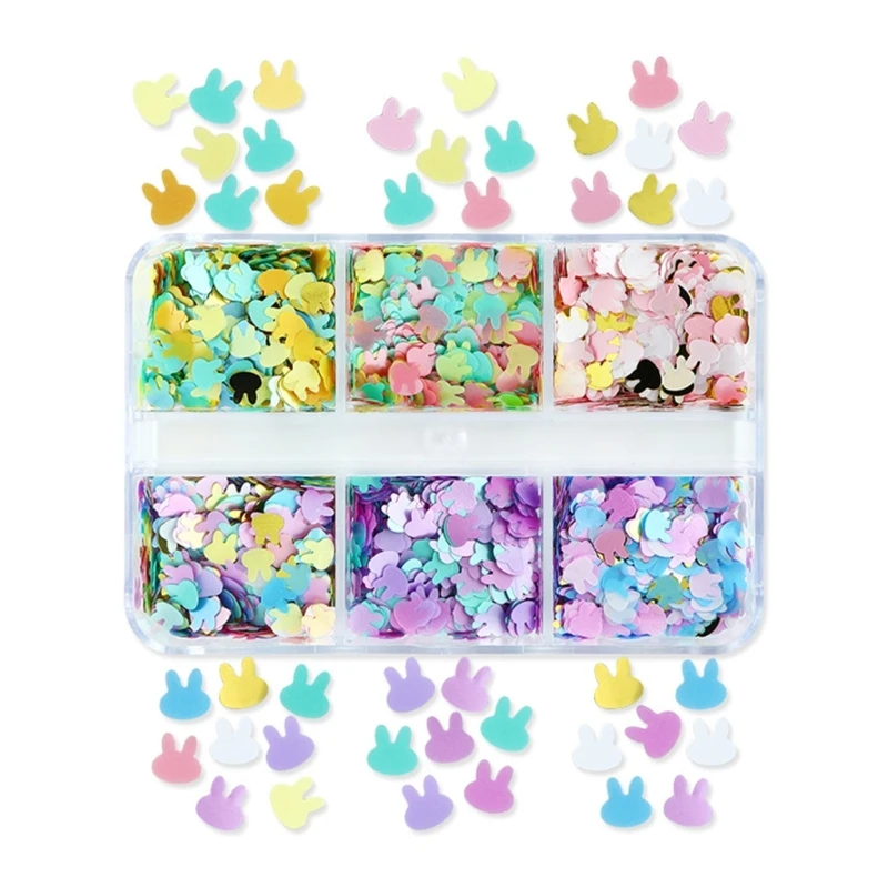 

Rabbit Glitter for Resin Casting Mold Fillings Nail Sequins Resin Glitters