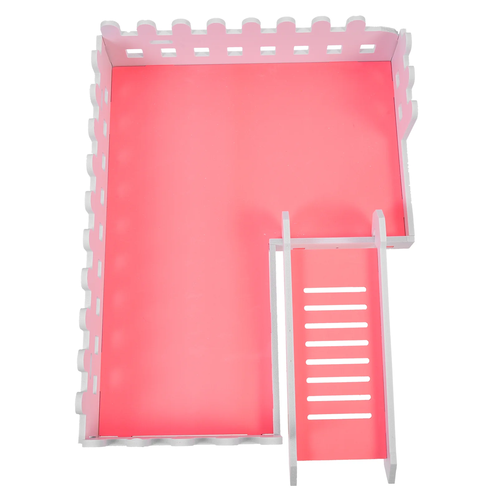 

Hamster Platform Cage Play Stand Guinea Toys Climbing Ladder Hideout Supply Toy Parrot Bird Perches Accessories Gym Animals