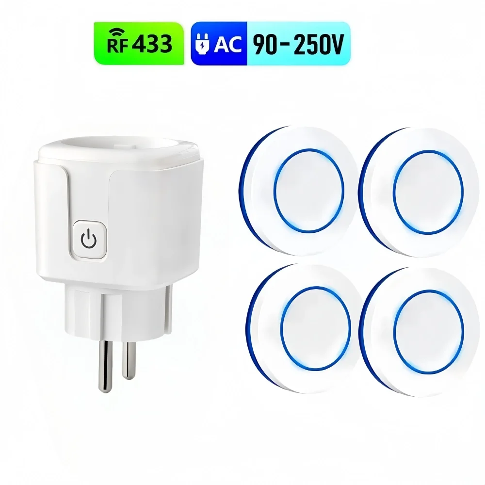 

Беспроводная смарт-розетка EV1527 для освещения