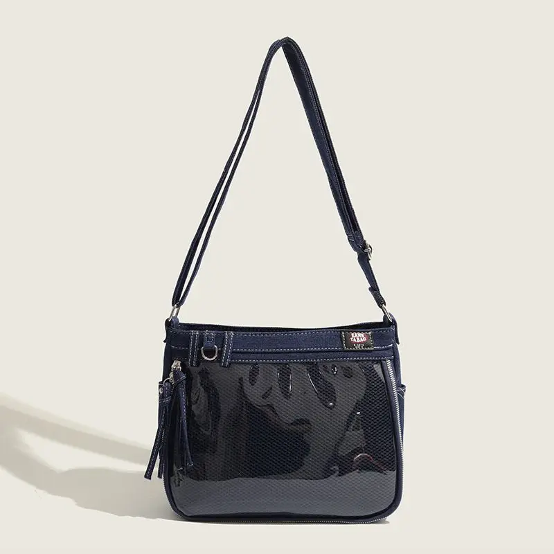 Ita Bag новая японская повседневная джинсовая синяя сумка через плечо женская